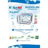 KokuSil Buzdolabı Koku Giderici ve Koku Emici X2 Adet Avantajlı Paket - 2X ADET