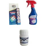 Kokusuz Ev Işyeri Haşere Ilaçlama/rex Jel 5gr-Bayer Sprey 500ML/FASNOX 50ML