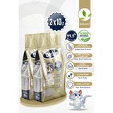 Kokusuz Topaklanan Kedi Kumu 10 Lt x 2 Adet
