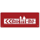 Kol Bandı Şerit Aile Yapışkanlı Stencil Süsleme Ve Boyama Kalıbı