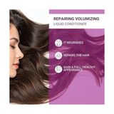 Kolajen & Keratin Sıvı Saç Kremi – Durulanmayan, Onarıcı & Dolgunlaştırıcı Etki, Bitkisel Kompleks B19, 200 ml - Option-1