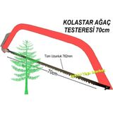 Kolastar Ağaç Testere Seti, El Testeresi, 70CM, Model Iym-Ka-76 - Standart