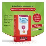 Kolay İngilizce Konuşturan Resimli Kelime Kartları