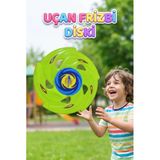 Kolay Kavranır 22 Cm Profesyonel Uçan Disk (Frisbee) - Açık Alan Park Ve Plaj Oyuncağı Açık