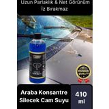 Kolay Kullanım Uzun Parlaklık Net Görünüm İz Bırakmaz Araba Oto Konsantre Silecek Cam Suyu 410 mL
