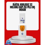 Kolay Kullanımlı Kapı Zili Şık Sade Tasarım