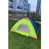 Kolay Kurulumlu Taşınır Su Geçirmez Sineklikli Pratik Kamp Çadırı 2-3 Kişilik (200x150x110)