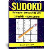 Kolaydan Zora Sudoku Kitap Seti (400 Sudoku) (Ciltli)
