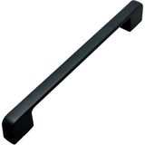 Koldoor Arel Mat Siyah Tv Ünitesi Vestiyer Yatak Odası Mutfak Dolap Çekmece Kulpu 160 Mm (16 Cm) 4 Adet