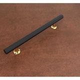 Koldoor Doruk Siyah Gold Tv Ünitesi Vestiyer Yatak Odası Mutfak Dolap Çekmece Kulpu 192 Mm (19,2 Cm) 20 Adet