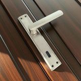 Koldoor İbiza Mat İnox Full Zamak Elegant Aynalı Oda Kapı Kolu 1 Takım