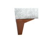 Koldoor Mobilya Koltuk Çekyat Baza Chester Tv Ünitesi Ayağı Stylish Kahve 12 cm 16 Adet