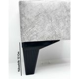 Koldoor Mobilya Koltuk Çekyat Baza Chester Tv Ünitesi Ayağı Stylish Siyah 16 cm 1 Adet