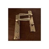 Koldoor Özen Handles Imza Titanyum ZK19 Zamak Aynalı Wc Banyo Kapı Kolu Sağ Basar 1 Takım
