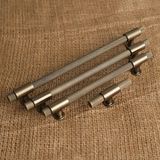 Koldoor Punch Kulp Mobilya Dolap Mutfak Çekmece Kulbu Antik Sarı 192 mm 1 Adet - Vida Ölçüsüne Dikkat Ederek Sipariş Edelim