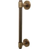 Koldoor Punch Zamak A213 Mat Antik Sarı Çekme Kol Sürgülü Kapı Çekme Kolu 25 cm 1 Adet