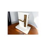 Koldoor Trim Mat Antik Sarı Aynalı Yale Çelik Kapı Kolu Sol Elle Açılır Tek Taraf (Kilit Hariçtir)