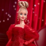 Koleksiyonluk Barbie Bebeği, Işıltılı Elbise ve Aksesuarlarla