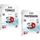 Kolektif Kitap 3D Yayınları 2024 Tyt 3D Türkçe - Matematik Soru Bankaları (2 Kitap)
