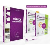 Kolektif Kitap Karekök Yayınları Tyt Türkçe ve Tyt P² (Problemler ve Paragraf) Soru Bankası (2 Kitap)