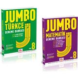Kolektif Kitap Model Eğitim Yayınları 8.sınıf Jumbo Türkçe ve Matematik Deneme Bankası (2 Kitap)