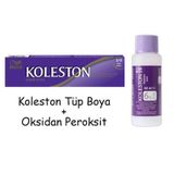 Koleston 3.0 Koyu Kahve Tüp Saç Boyası + 20 Vol Oksidan Peroksit
