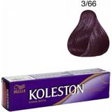 Koleston 3-66 Patlıcan Moru 4 Adet Saç Boyası