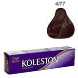 Koleston 4/77 Kadife Kahve Tüp Saç Boyası + Oksidan