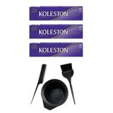 Koleston 6.0 3 Adet Tüp Saç Boyası ve Saç Boyama Seti