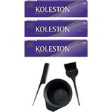 Koleston 9.0 3 Adet Tüp Saç Boyası ve Saç Boyama Seti