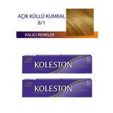 Koleston Açık Küllü Kumral 8/1 Tüp 2x50 ml Saç Boyası