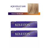 Koleston Açık Küllü Sarı 11/1 Tüp 2x50 ml Saç Boyası