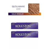 Koleston Işıltılı Kahve 7/77 Tüp 2x50 ml Saç Boyası