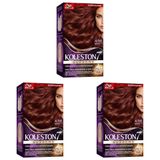 Koleston Kit 4-66 Sıcak Kızıl Saç Boyası (3 paketi)