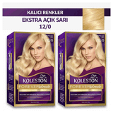 Koleston Kit Çok Açık Doğal Sarı 12-0 x2 Saç Boyası