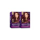 Koleston Kit Saç Boyası 4/66 Sıcak Kızıl X 2 Adet