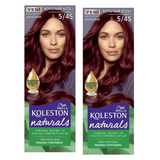 KOLESTON NATURALS SAÇ BOYASI 5.45 KOYU NAR KIZILI x2