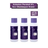 Koleston Peroksit 6% Sıvı Oksidasyon Kremi 3x'li set