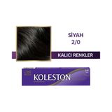 Koleston Single Tüp Saç Boyası 2/0 Siyah