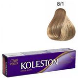 Koleston Tup 8.1 Kullu Acik Kumral Sac Boyasi + Oksidan Sivi 50 Ml