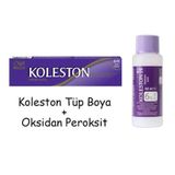 Koleston Tüp Boya 50 ml - 6.0 Koyu Kumral + 20 Vol Oksidan Peroksit