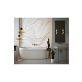 Kolhis 60cmx100cm Premium Suya Dayanıklı Banyo Duvar-zemin Kaplama Yapışkanlı Folyo