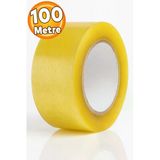 Koli Bandı 45 Mm X 100 Metre Şeffaf Güçlü Yapışkanlı Kopmayan Bant Bandı Uyarı Sticker