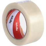 Koli Bandı 6 Adet 45X100 Şeffaf Gergadan En 45MM, Uzunluk Net 100 Metre, Basınca ve Gerilime Dayanıklıdır, 6'lı Paket