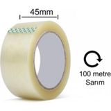 Koli Bandı Şeffaf 45X100 Mt