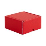 Koli Lazım Renkli E-Ticaret Kutusu - 8X8X4 - Kırmızı - 10 Adet