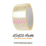 Kolibul Koli Bandı 100 Metre - 45mmx100 Mt Güçlü Yapışkanlı Koli Bant