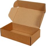 Kolici 18x10x4,5cm Kilitli Kutu -Kraft 20'li