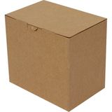 Kolici 22x15x20cm Kilitli Kutu -Kraft 25'li