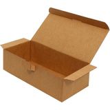 Kolici 26x12x7,5 cm Kilitli Kutu - Kraft(10 Adet)